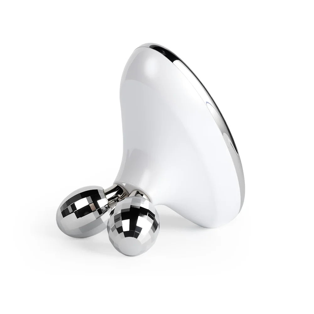 EMS Face Roller Massager Microcurrent Vibration Facial Neck Skin Care Device Face Lift Contour Beauty Tool Portable
