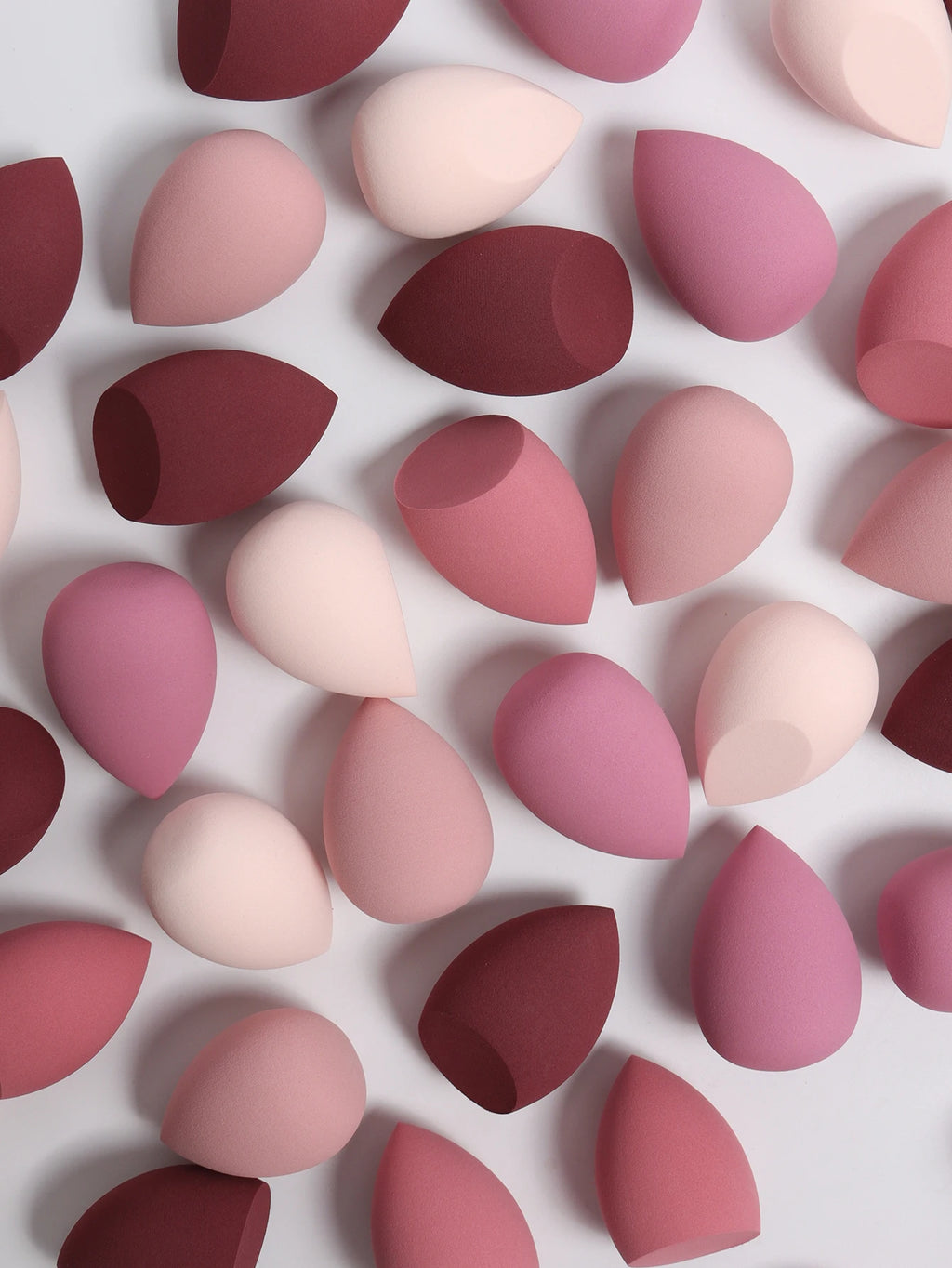 25 Beauty Eggs (Makeup Sponges), Foundation Makeup Mixed Beauty Sponges, Flawless Application for Liquid, Cream and Powder, Multi-Color Makeup