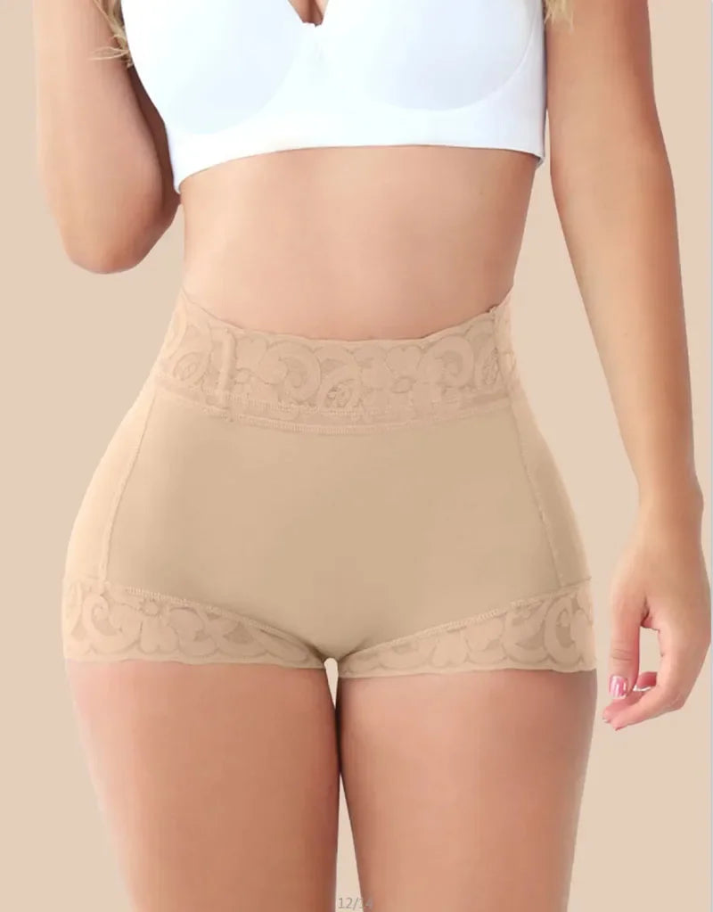 AfruliA Booty Enhancer Fajas Colombianas Girdle Tummy Control Panties Butt Lifter Body Shaper Postpartum Waist Trainer Shapewear