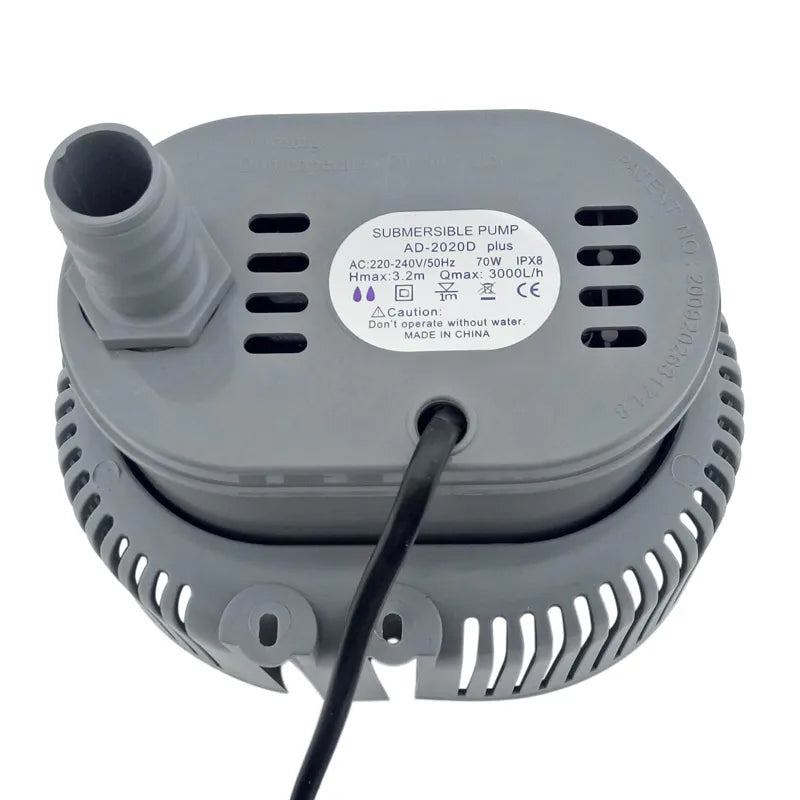 Submersible Pump AC 380V 70W Environmental Protection Air Conditioning Water Pump 45W Cold Air Fan Water Pump 220V