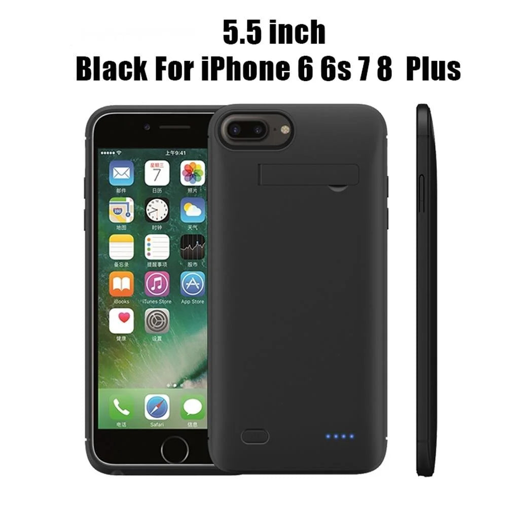 10000MAH Ultra Thin Battery Charger Case For iPhone 7 8 Plus SE 2 Charge Case For iPhone 11 12 Pro Max Xs Max Power Bank Charger