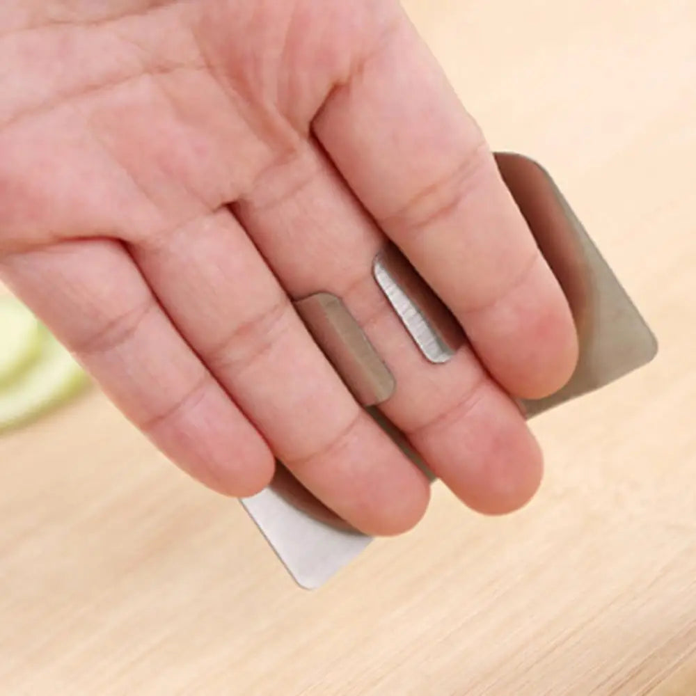 1Pcs Stainless Steel Finger Protector Anti-cut Finger Guard Kitchen Tools Safe Vegetable Cutting Hand Protecter Kitchen Gadgets