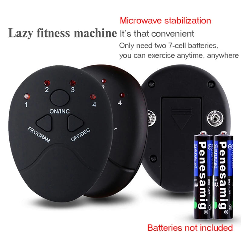 Wireless EMS Hip & Body Massager USB Rechargeable Electric Muscle Stimulator for Home Fitness Weight Loss Shaping Device