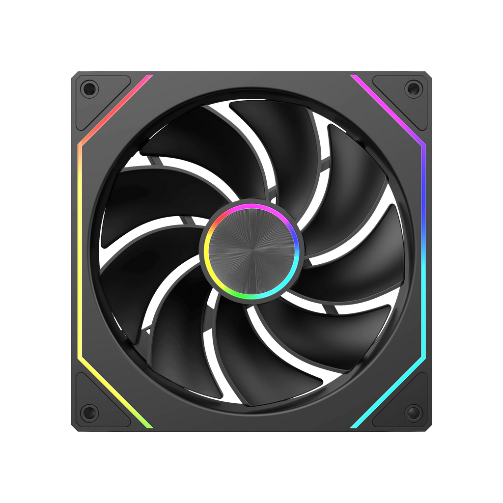 UPSIREN PF-14 V3 140mm chassis fan Motherboard lighting synchronization/ ARGB+PWM Case fans Reqular/Reverse version optiona