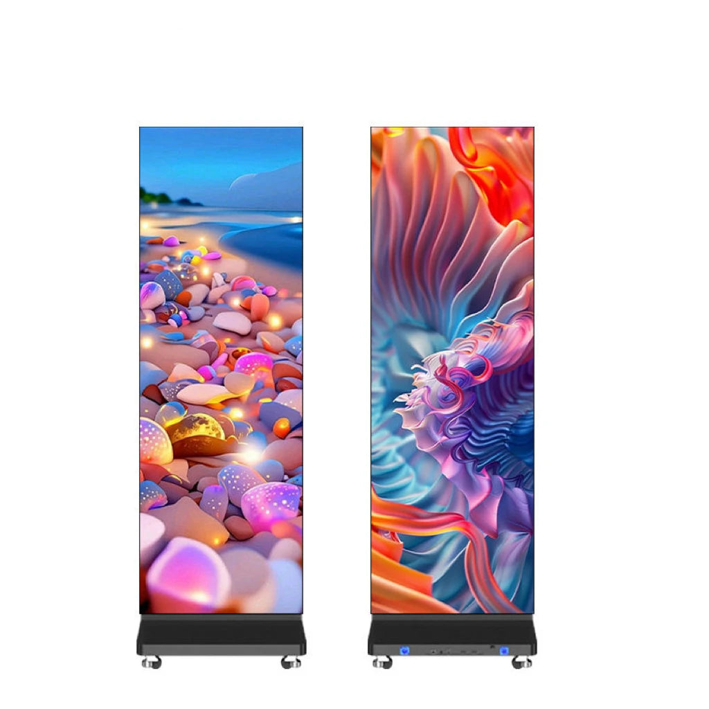Foldable P1.53 640*1920mm COB Poster Screen LED display