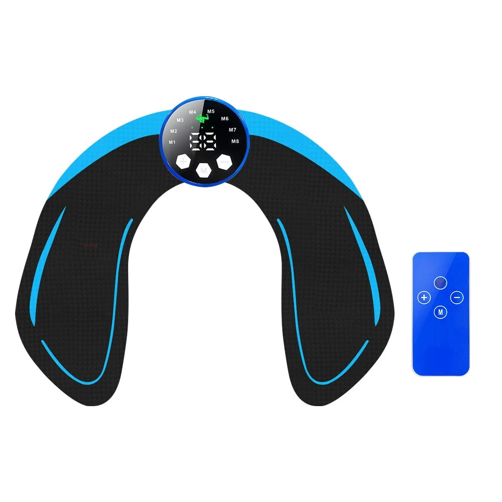 Wireless EMS Body Sculptor With Rechargeable Dual Channel Muscle Toner Butt Trainer 29 Levels 8 Modes For Home And Gym Workout