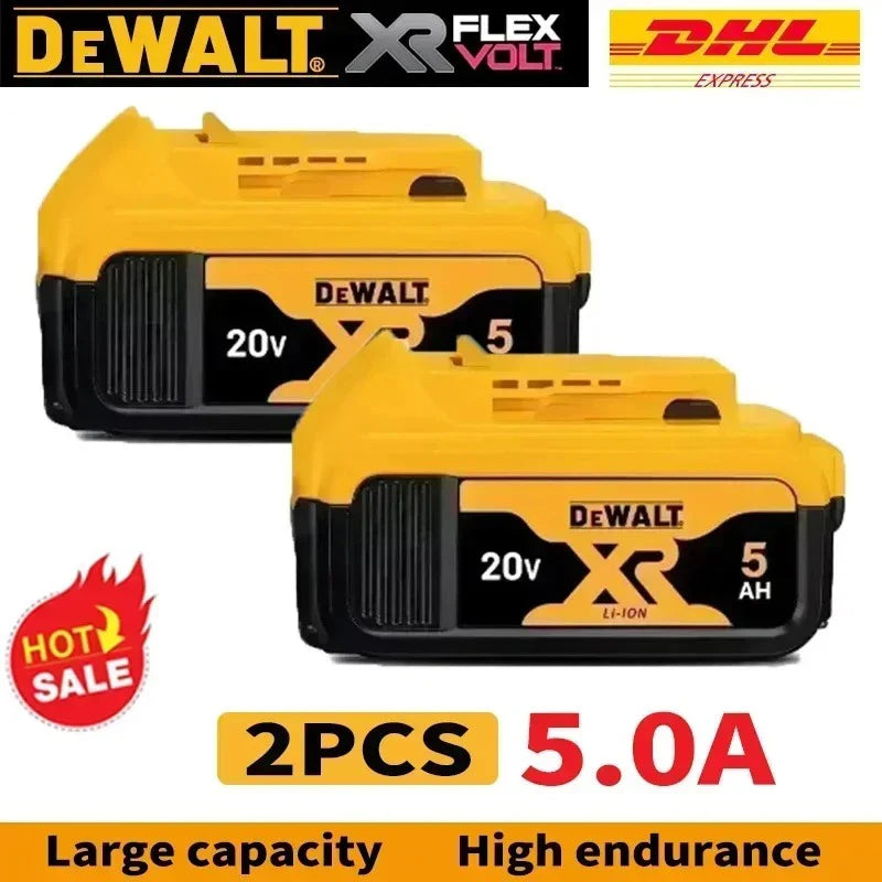 DeWALT 100% Original Battery 20V/60V 6Ah 9Ah MAX FlexVolt for DCB606 DCB205 DCB206 DCB209 DCB182 Power Tool with Battery