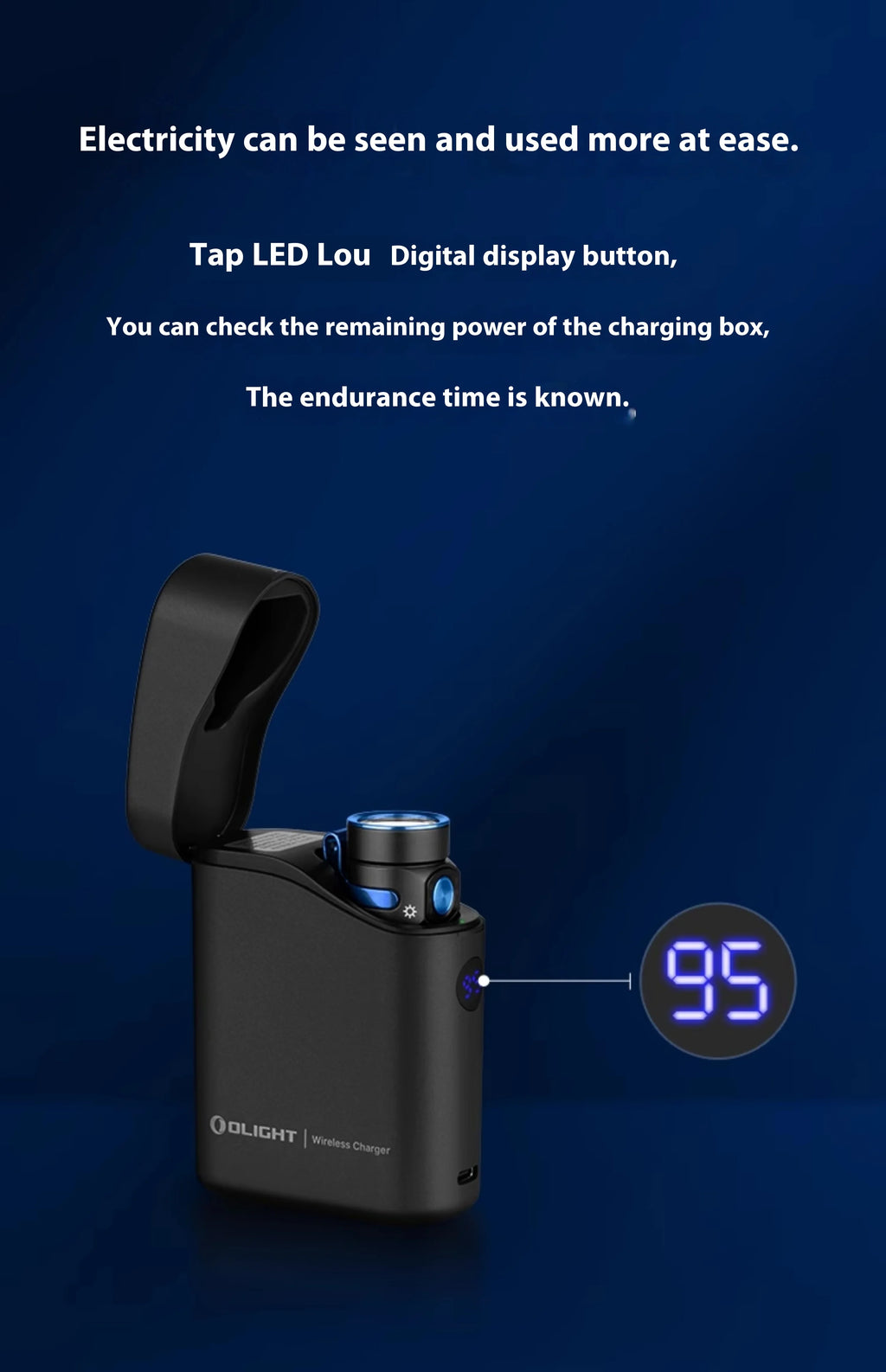 Original Olight Conductor Baton4 Ultra Long Endurance 1300 Lumens Portable Pocket Edc Flashlight