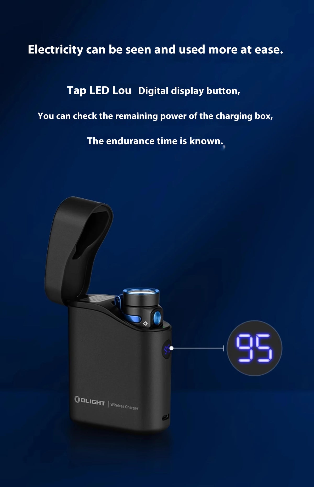 Original Olight Conductor Baton4 Ultra Long Endurance 1300 Lumens Portable Pocket Edc Flashlight
