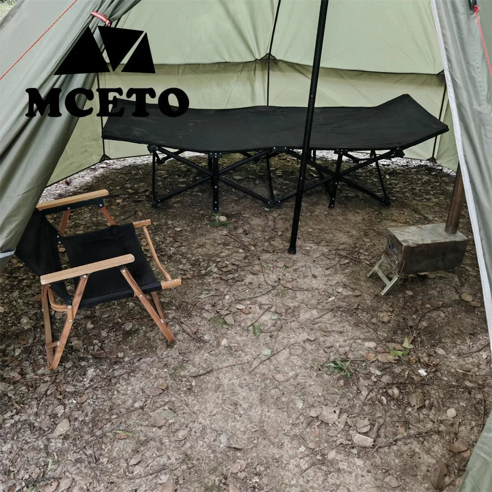 Ultralight Mongolian Yurt Tent Camping Pyramid Tent Outdoor Winter Tent With Chimney Hole  Hiking Backpacking Hot Tent Teepee