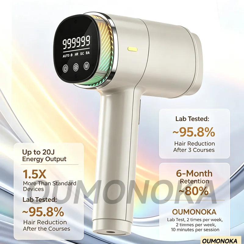 Electric IPL Permanent Laser Hair Removal Epilator for Women Facial Shaver Makeup Machine Men's Hair Cutting Tool