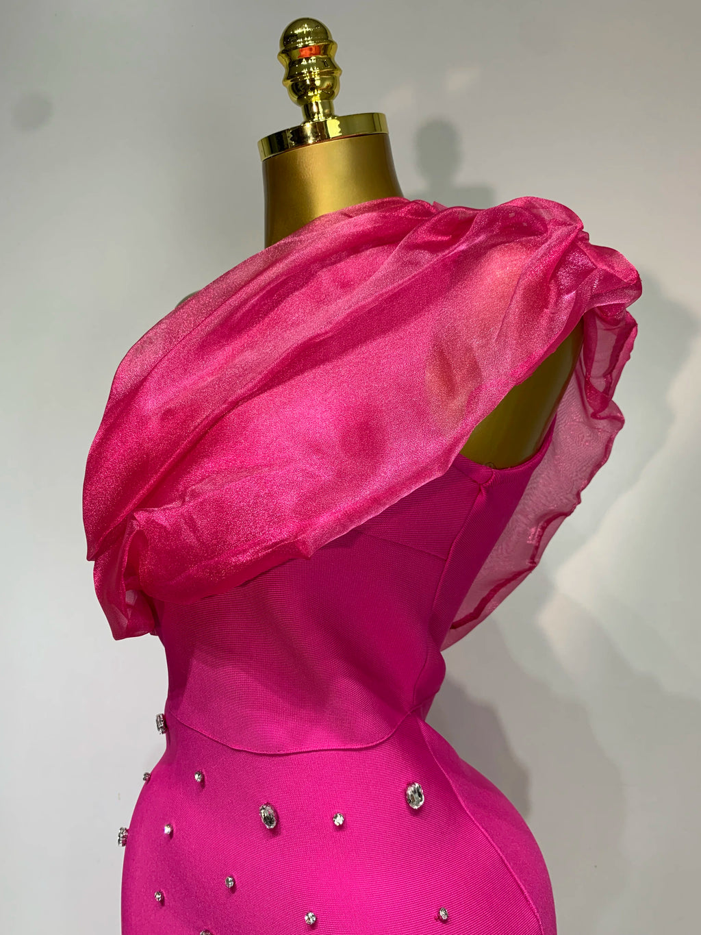2025 Women Sexy One Shoulder Shinning Crystal Bodycon Bandage Long Dress Celebrate Festival Fashion Evening Party Luxury Dress