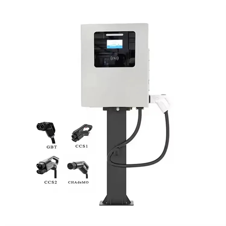 Fast Ev Charging Station DC EV Charger GBT CCS1 Three Phase 20KW 30KW Wall Mounted Car Chargers with OCPP 1.6J