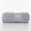 Towel Set Cotton Bath Towel Soft Blue Hand Face Towel Elegant White Terry Cloth Kitchen