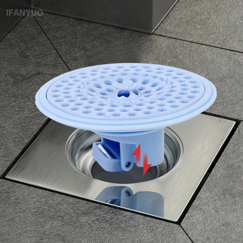 Sewer Anti-odor Anti-insect Floor Drain Bathroom Kitchen Anti-insect Cover Floor Drains Universal Drainage Hair Sink Strainer