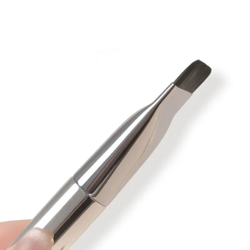 Ultra Thin Foundation Brush Lightweight and Thin Face Contour Brush Flat Contour Brush Blending Foundation Cream Makeup Brushes