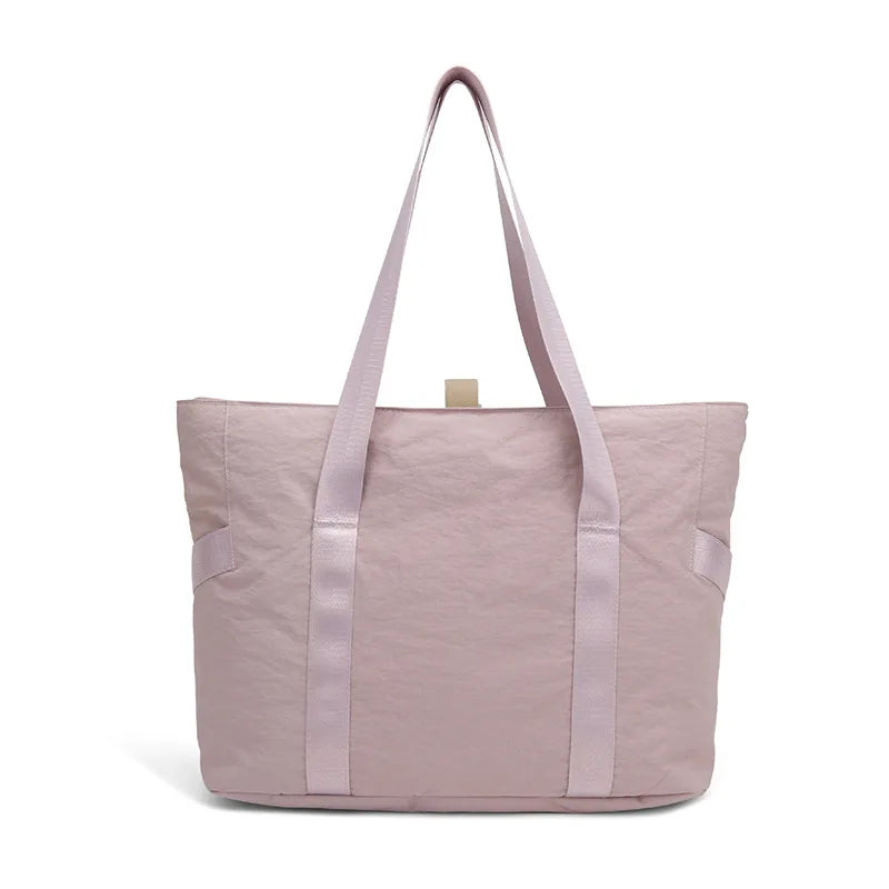 Women's Large Tote Bag with Padded Laptop Compartment, Yoga Mat Travel Work Daily Handbag Shoulder Bag