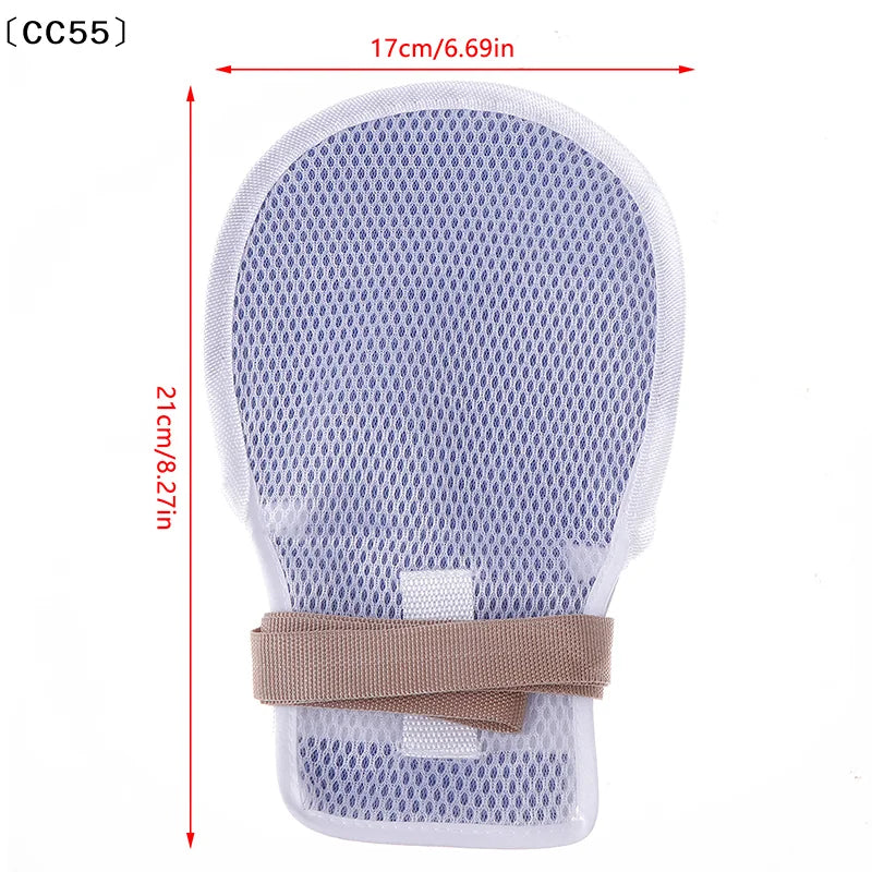 1 Pcs Medical Restraint Glove Detachable Bedridden Patient Anti Fall Hand Constraint Protector Anti Scratch Fixed Glove〔CC55〕