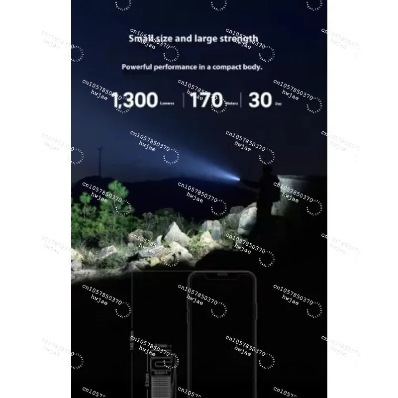 Original Olight Conductor Baton4 Ultra Long Endurance 1300 Lumens Portable Pocket Edc Flashlight