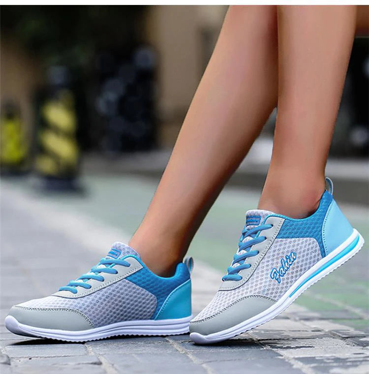 Sneakers Shoes Woman Fashion Lace Up Female Sneakers Breathable Women's Sports Shoes Comfortable Footwear Women's Shoes Sale
