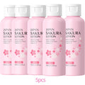 LAIKOU Sakura Lotion 100ml Niacinamide HA VC Hydrating Essence Shrink Pores Nourish Skin Brightening Elastic Facial Care