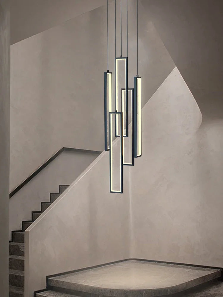 Stairs Lighting Led Ceiling Light Pendant Lamp For Dining Room Living Room Chandelier Modern Pendant Hanging Lamps For Ceiling