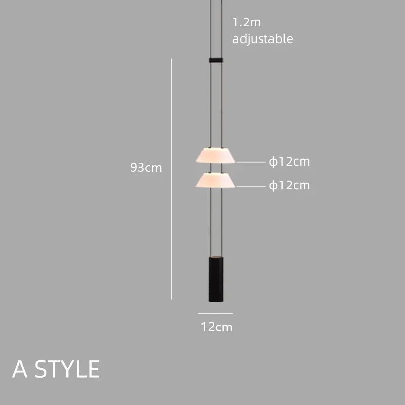 Modern Minimalist Pendant Light Circular Hanging Lamp for Living Room Dining Room Bar Dining Table Decorative Lighting Fixtures