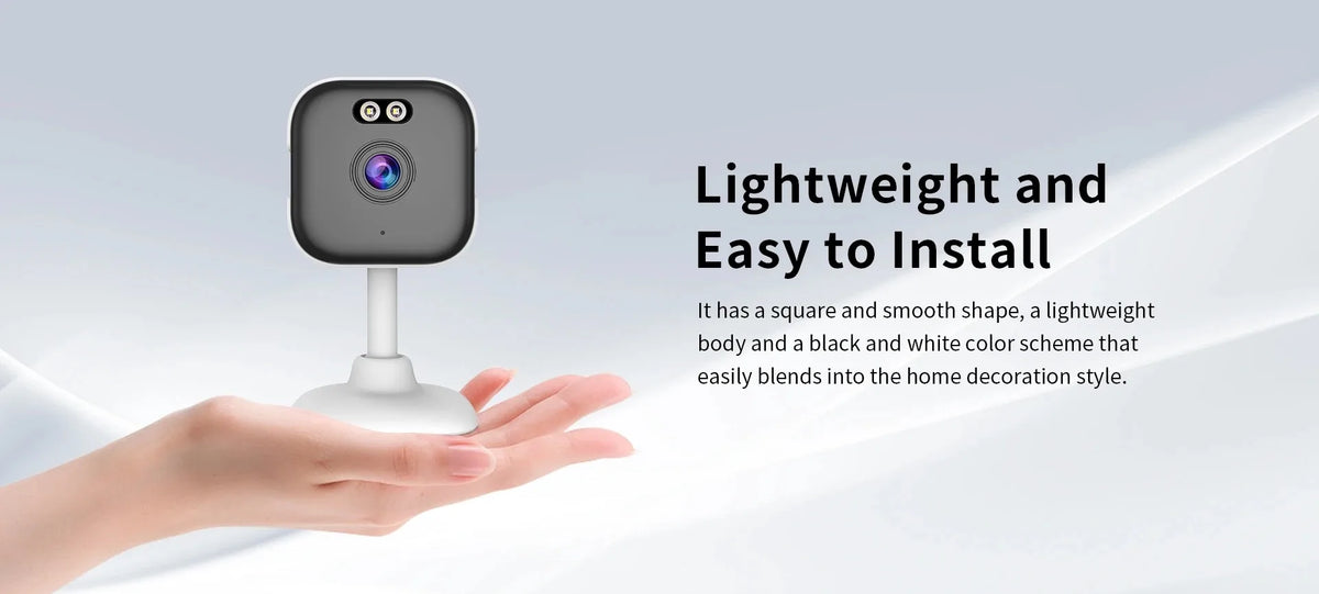 O-Kam Pro 5MP Mini Cube Dual Band WiFi IP Camera Indoor Human Detection Onvif Baby Monitor Two Way Audio Home Security CCTV Cam