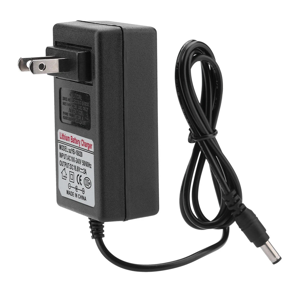 Battery Lithium Battery 16.8V 2A Replacement Power Adapter Lithium Ion Battery Safe