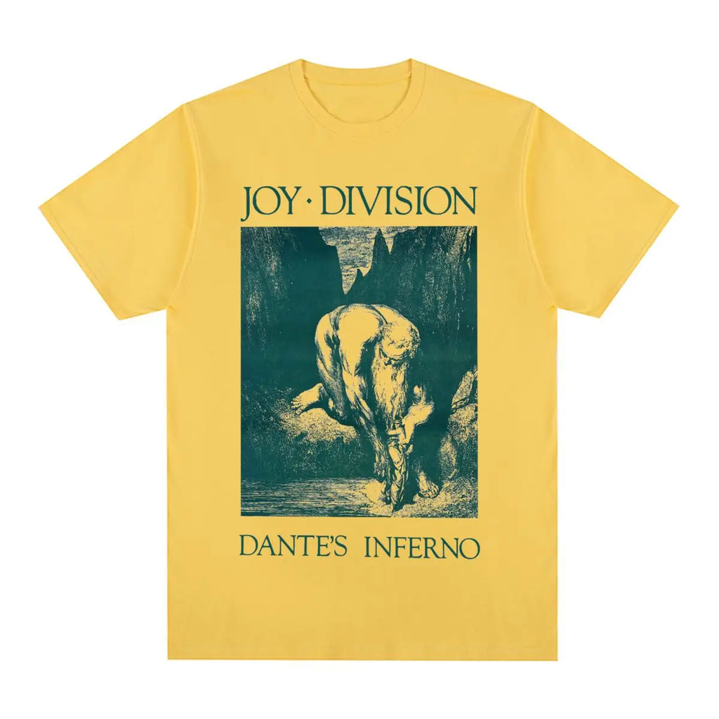 JOY DIVISION Vintage T-shirt Post Punk Unknown Pleasure British band Music Cotton Men T shirt New Tee Tshirt Womens Tops