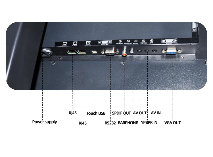 55 65 75 86 98 Inch Led Display Meeting Room Electronic Digital Interactive Smart Whiteboard Smart Board Interactive Whiteboard