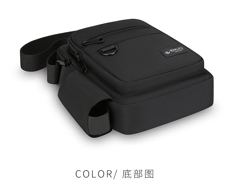 Fashion Casual Men's Bag Handbag High Quality Man Crossbody Bags Easy Travel Bag Stylish Men's Shoulder Bag With Bottle Pocket