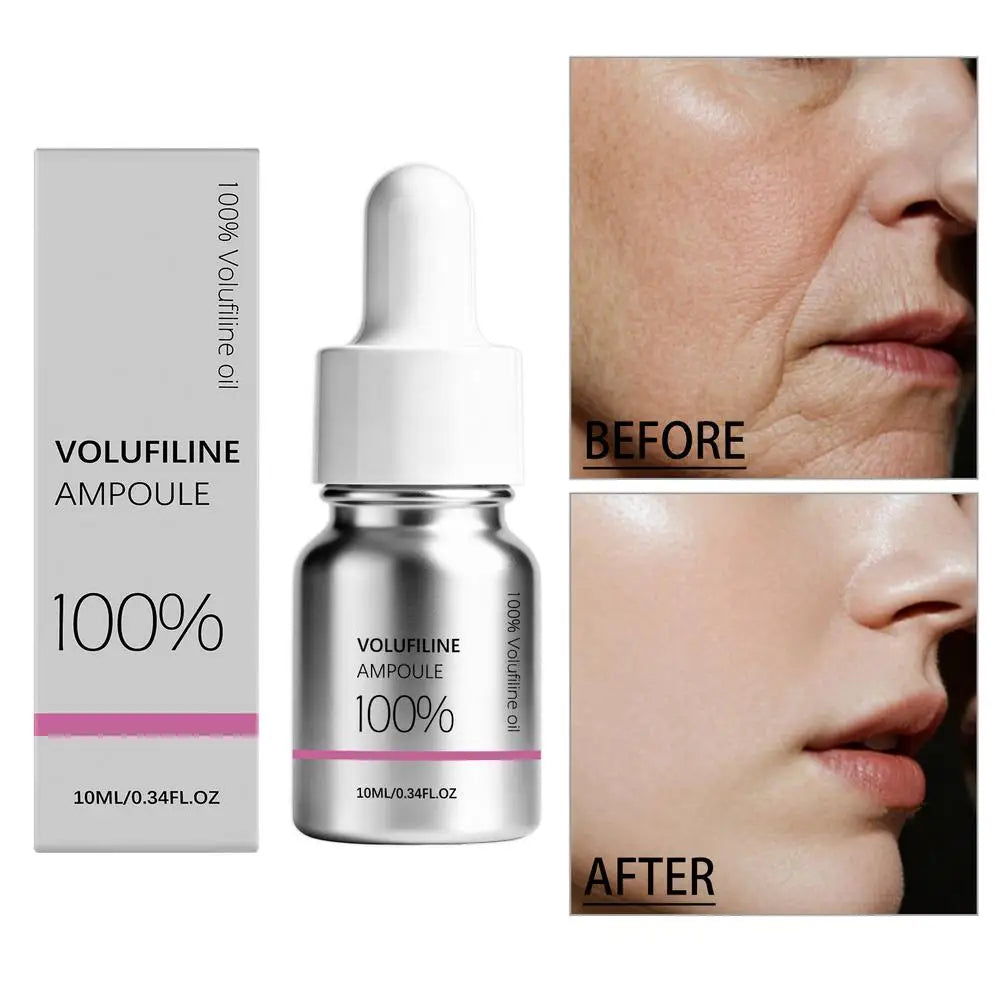10ml 100% Volufiline Ampoule Serum Plumping Firming Moisturizing Serum Deeply Hydrates Improves Fine Lines Refreshes Non-sticky