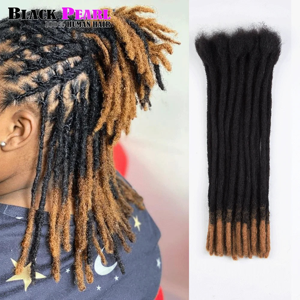Human Hair Dreadlocks Loc Extensions Kinky Straight Wholesale Crochet Braids Brazilian Remy Hair Extensions 10 20 40 60 Strands