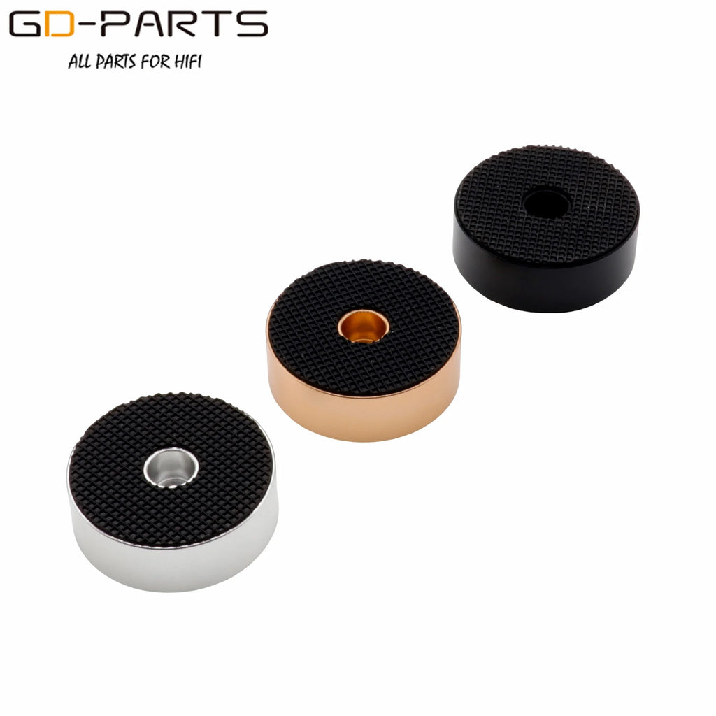 20mm 30mm 40mm Solid Aluminum Amplifier Feet Speaker Cabinet Isolation Stand Damper Leg Base DAC PC Turntable CD Player Mat Pad
