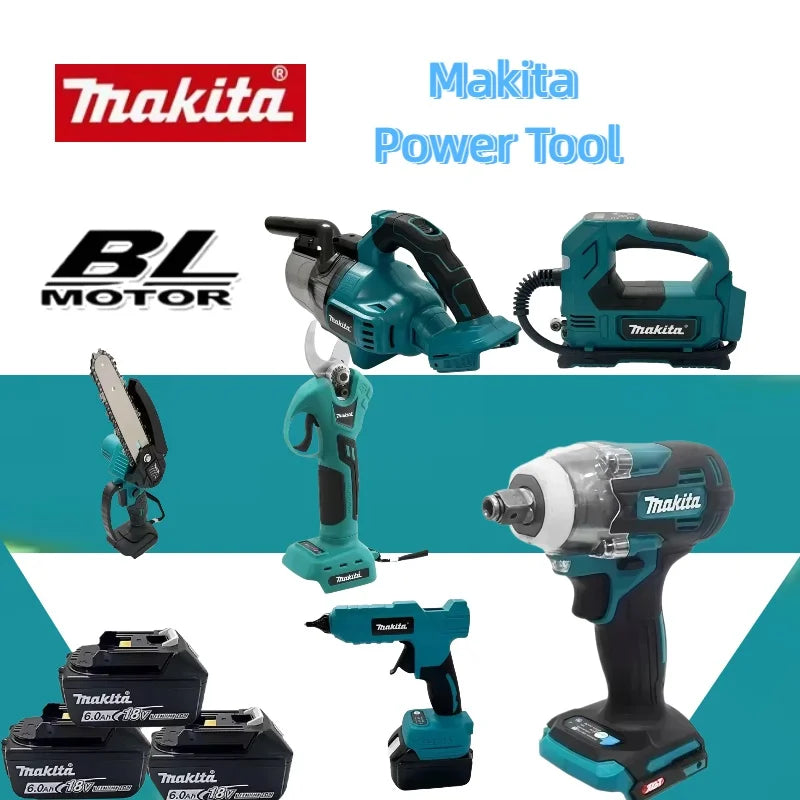 Makita Brushless Electric Impact Hammer Drill Angle Grinder Electric Circular Saw For Makita Battery Combo Kits Power