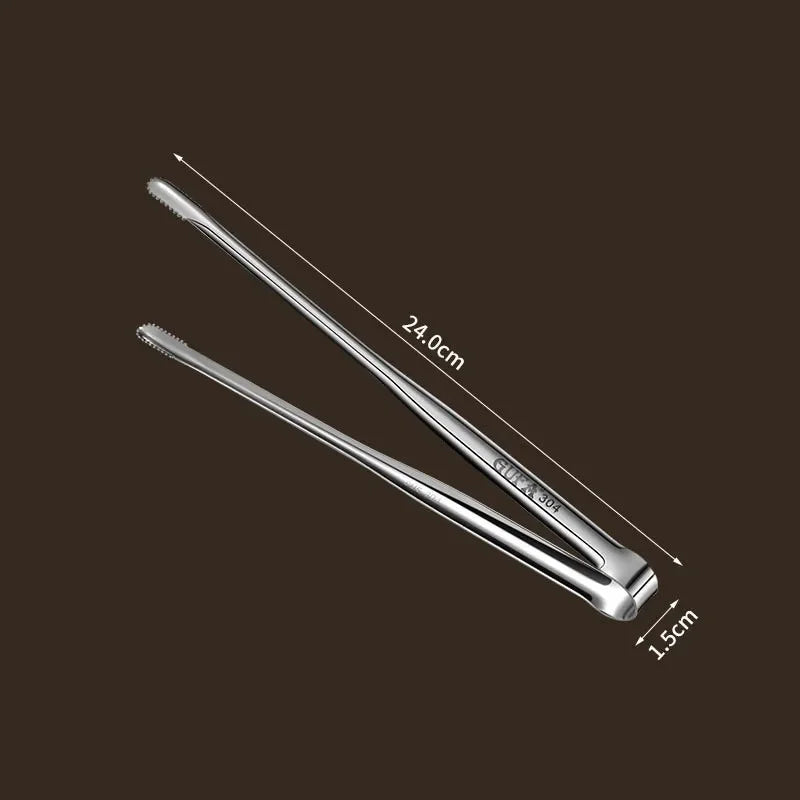 Stainless Steel Barbecue Clip Multipurpose Barbecue Salad Picnic Grill Tongs Food Grade Grippers Picnic Meat BBQ Cooking Gadgets