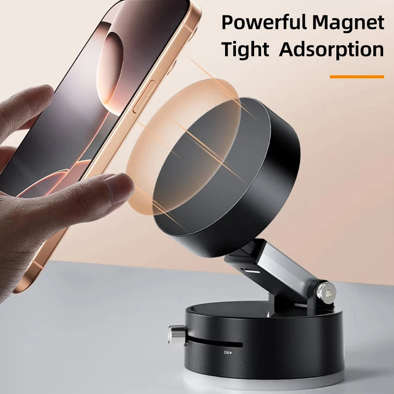 Universal Vacuum Magnetic Suction Cup Folding Swivel Stand Double-sided Suction Cup Vacuum Swivel Stand Mobile Phone Holder