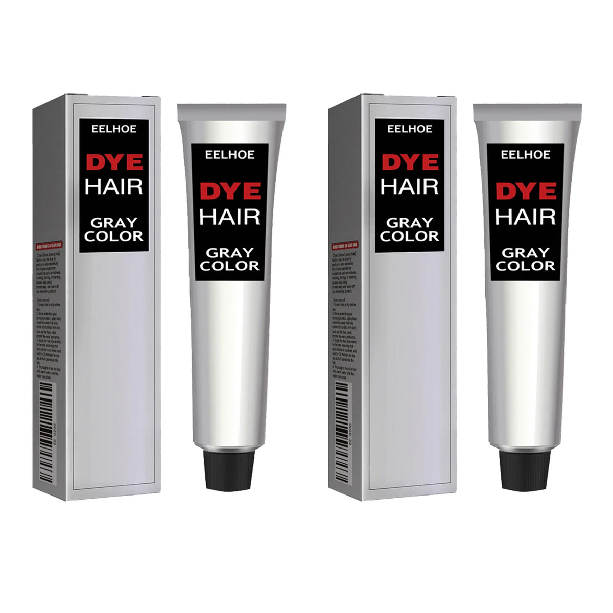 Fashion Hair Dye Cream Nourishing Enhancing Hair Luster Easy to Color Long Lasting Color Effect Grandma Grey Hairdressing Cream