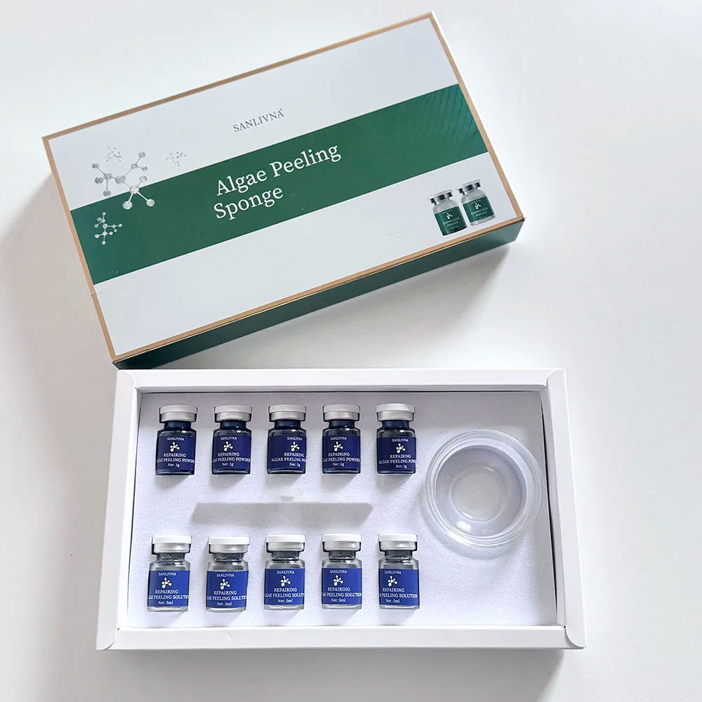2026 Algae Peeling Facial Mask sponge freeze-dried powder Nature Seaweed cleaning bones Korean SkinCare Clean Pores Oil Balance