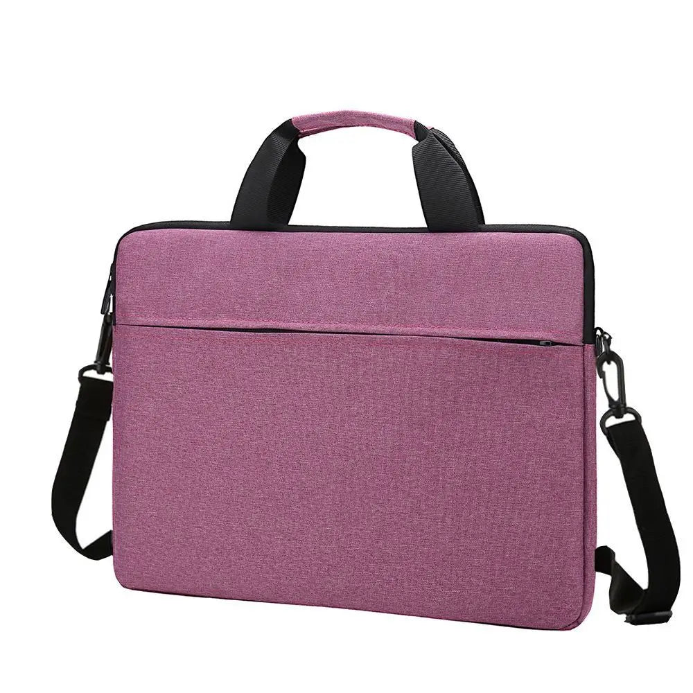 New Shockproof Laptop Sleeve Case Large Capacity Business Laptop Handbag Fashion Ultra Thin Tablet Protective Pouch