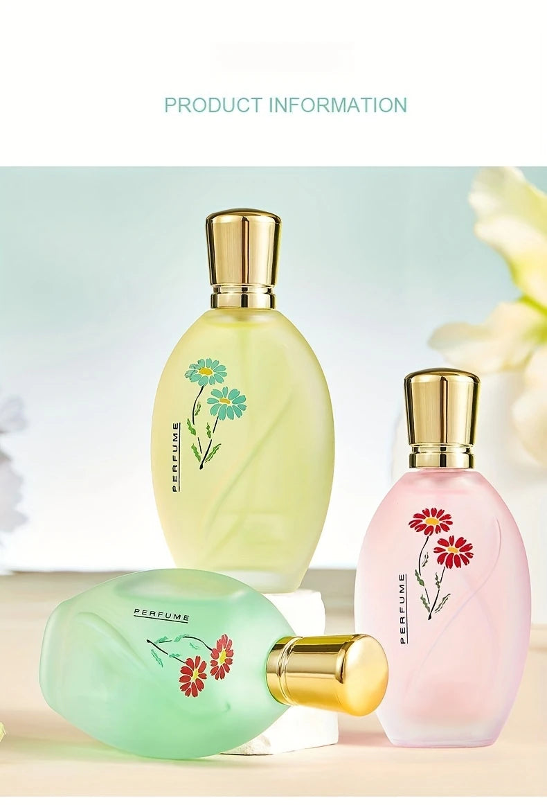 50ml Perfume With Long-lasting Fragrance Fresh And Light Rose And Jasmine Scent Holiday And Birthday Gift For Men And Women