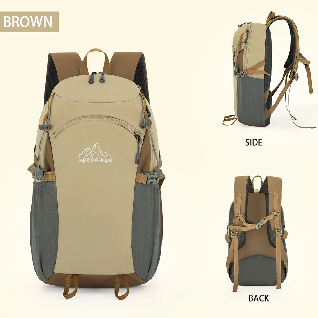 Outdoor Backpack, Women's Sports Backpack, Hiking Lightweight Waterproof Travel School Bag, Boys' Travel Lightweight Mountaineer Backpack