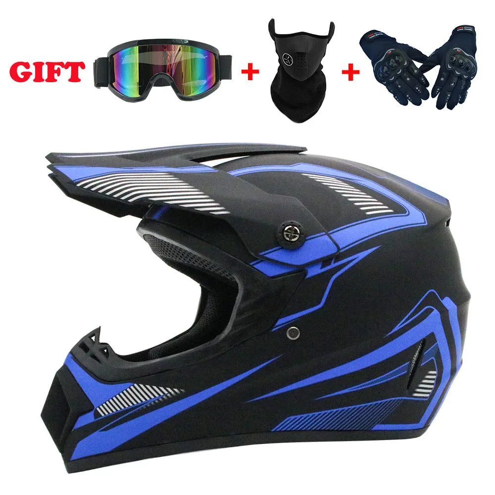 All-New Full Face Off-Road Motorcycle Helmet Downhill AM DH Motocross Cross Casco Capacete Helmets + Free Shipping & 3 Gifts