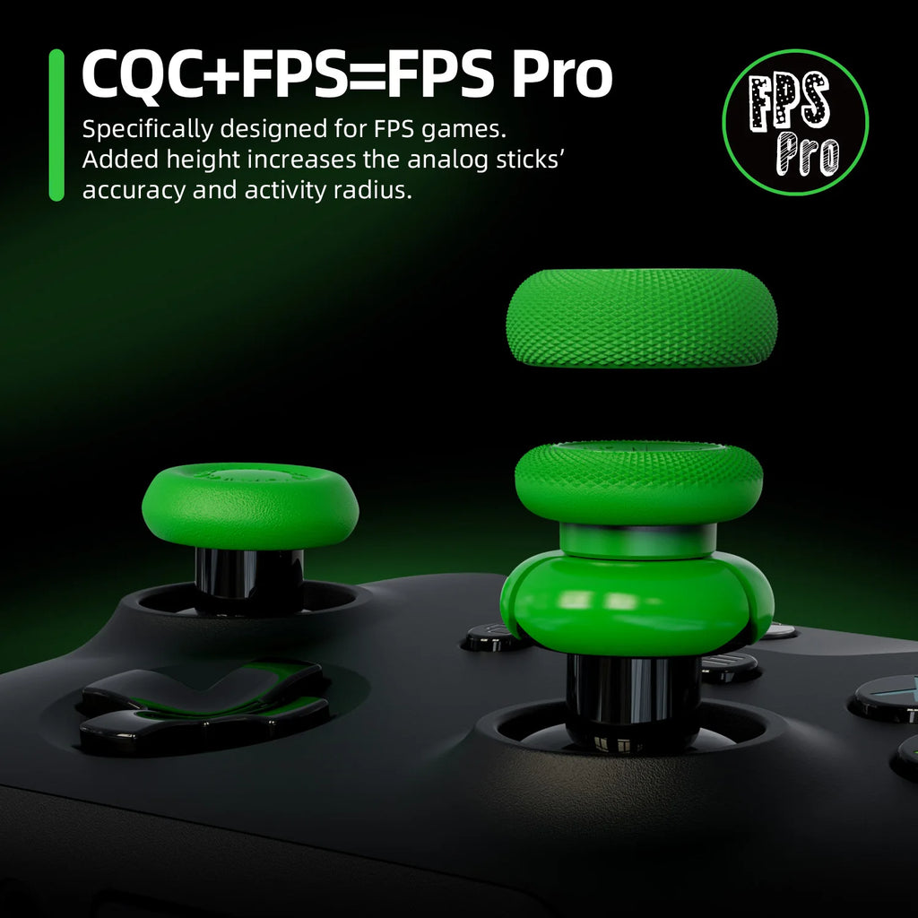 Skull & Co. Joystick Cap Thumb Grip Set FPS CQC Thumbstick Cover for ROG XBOX Ally X and Xbox Controller
