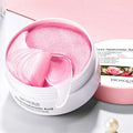 60pcs BIOAQUA Rose Hyaluronic Acid Eye Mask Anti Dark Circles Eye Bags Moisturizing Anti-Aging Eye Patches Skin Care Products