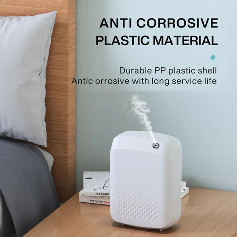 Room Fragrance Diffuser Wall Mounted Hotel Air Freshener Bluetooth Flavoring Diffuser For Essential Oil Electric Smell For Home