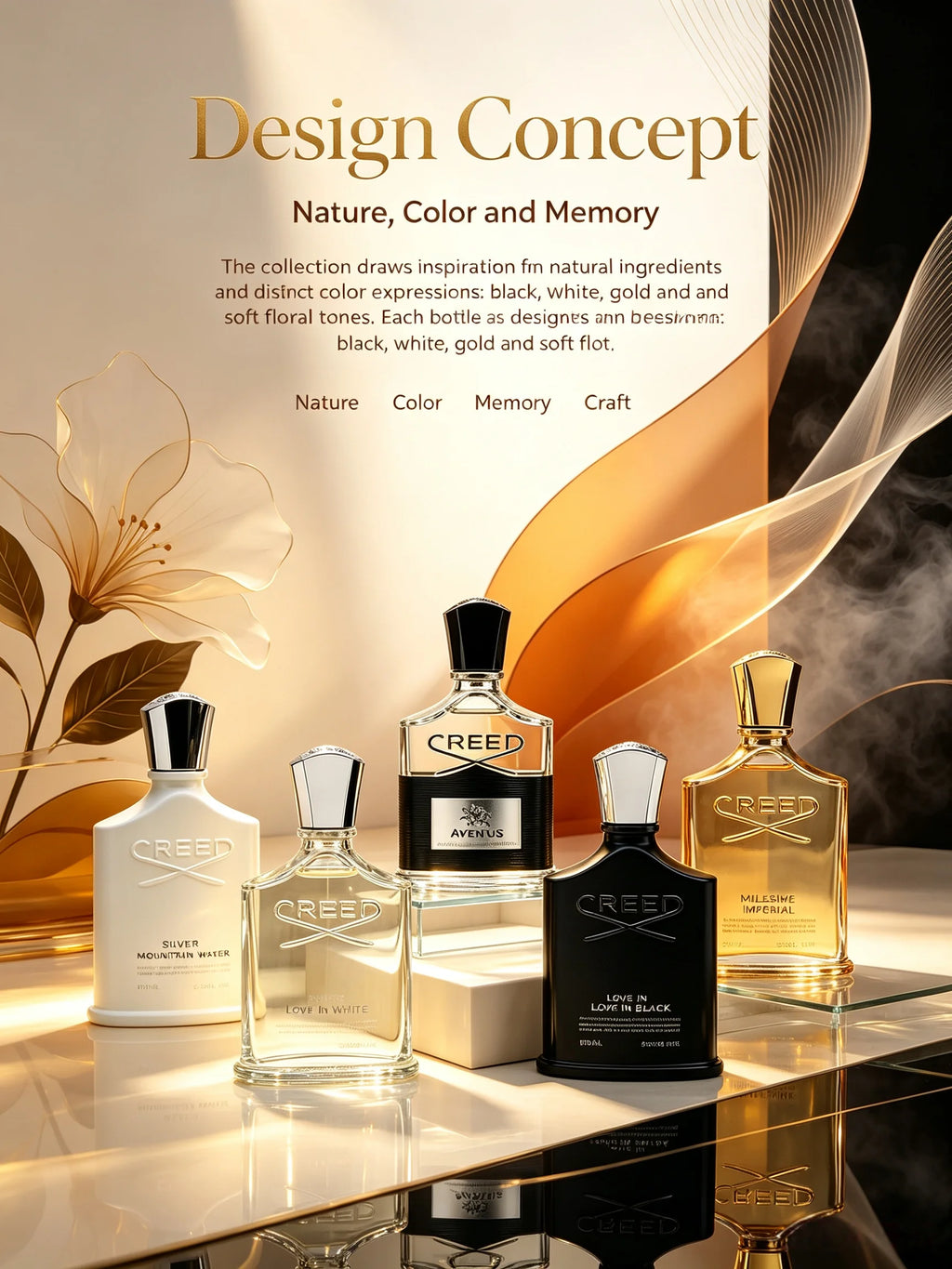 Creed Aventus Eau De Parfum Spray 100ml / 3.3oz Tester Luxury Fragrance for Daily Wear without Cap