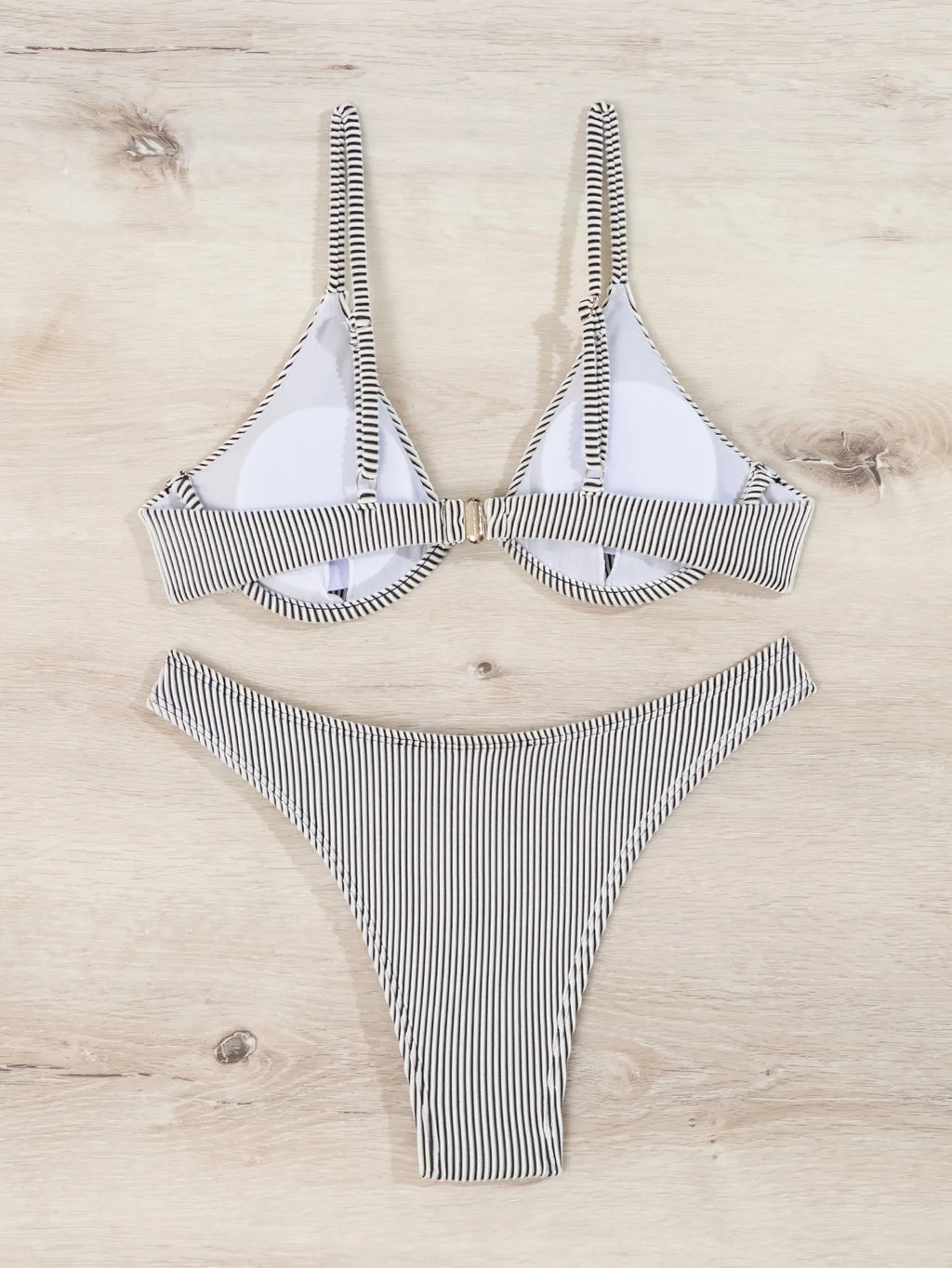 Push Up Bikini Two Pieces Bikini Set Black Women Swimsuit Brazilian Biquini Sexy Female Swimwear Thong Bathing Suit Beachwear