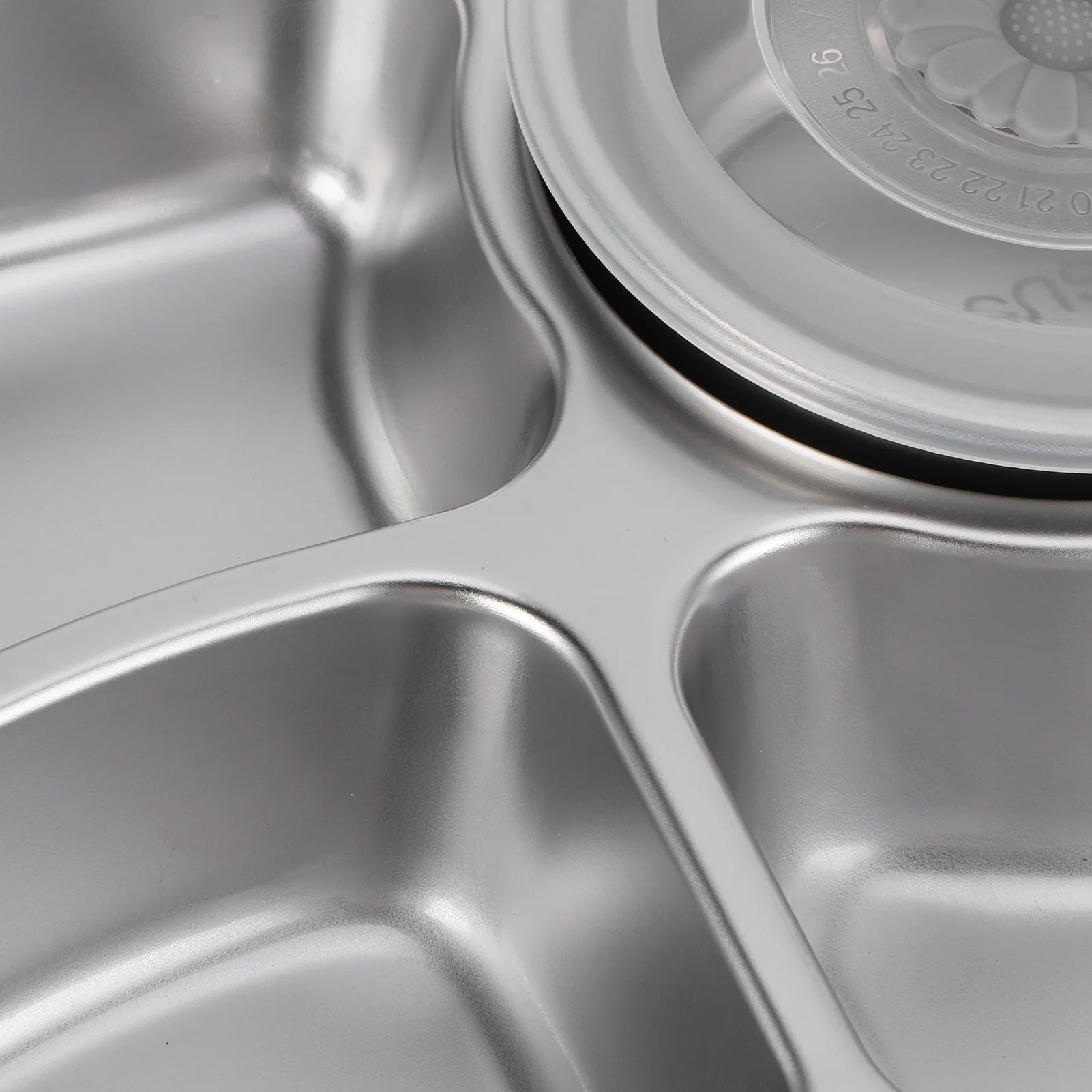 Stainless Steel Lunch Box 4‑Grid Portable Box Food Storage Container for Student Adult Dinnerware Food Storage Container